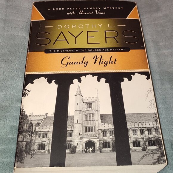 Book Gaudy Night Golden Age Mystery Dorothy L Sayers Sleuth Oxford British 1920s - Picture 1 of 10